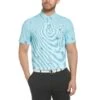 Original Penguin All Over Textured Mini Golf Print Polo Shirt
