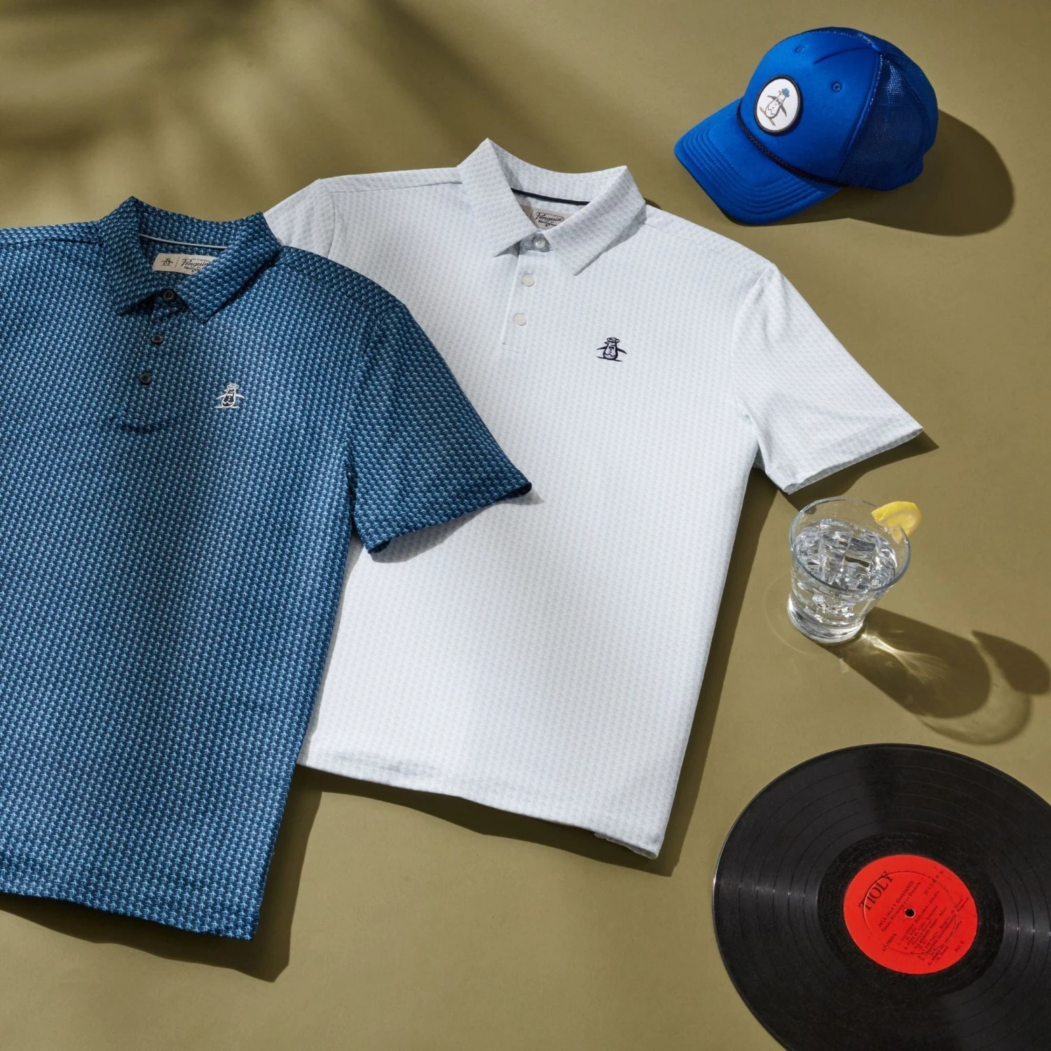 Original Penguin Chi Chi Allover Pete Print Golf Polo 2 Original Penguin Chi Chi Allover Pete Print Golf Polo - Image 2