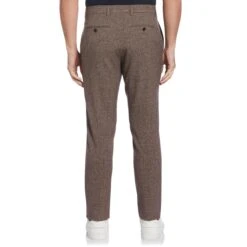 Original Penguin Fiber Dyed Plaid Dress Pant -Penguin Original Outlet Store Fiber Dyed Plaid Dress Pant Original Penguin 3