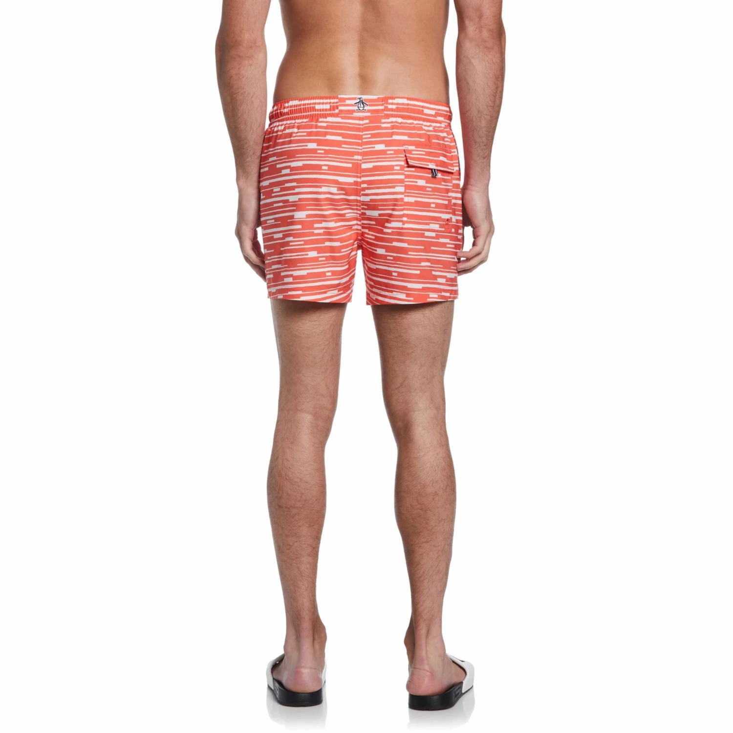 Original Penguin Glitch Print Swim Short 2 Original Penguin Glitch Print Swim Short - Image 2