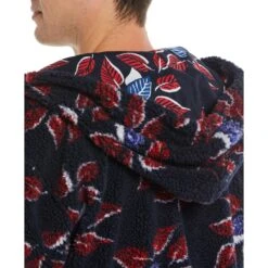 Original Penguin Leaf Print Sherpa Hoodie -Penguin Original Outlet Store Leaf Print Sherpa Hoodie Original Penguin 4