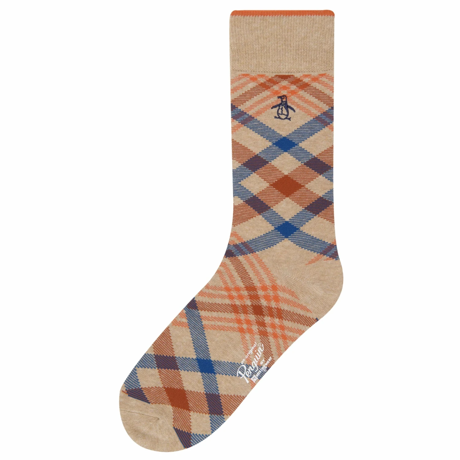 Original Penguin Micah Plaid Crew Sock 1 Original Penguin Micah Plaid Crew Sock