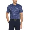 Original Penguin Pete In The Park Print Golf Polo