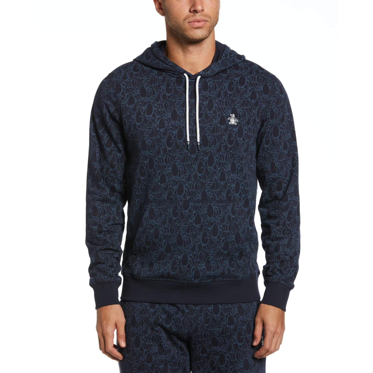 Original Penguin Pete Print Hoodie 1 Original Penguin Pete Print Hoodie