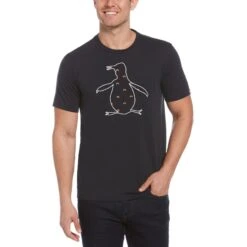 Original Penguin Pride Rainbow Fill Pete Tee -Penguin Original Outlet Store Pride Rainbow Fill Pete Tee Original Penguin 3