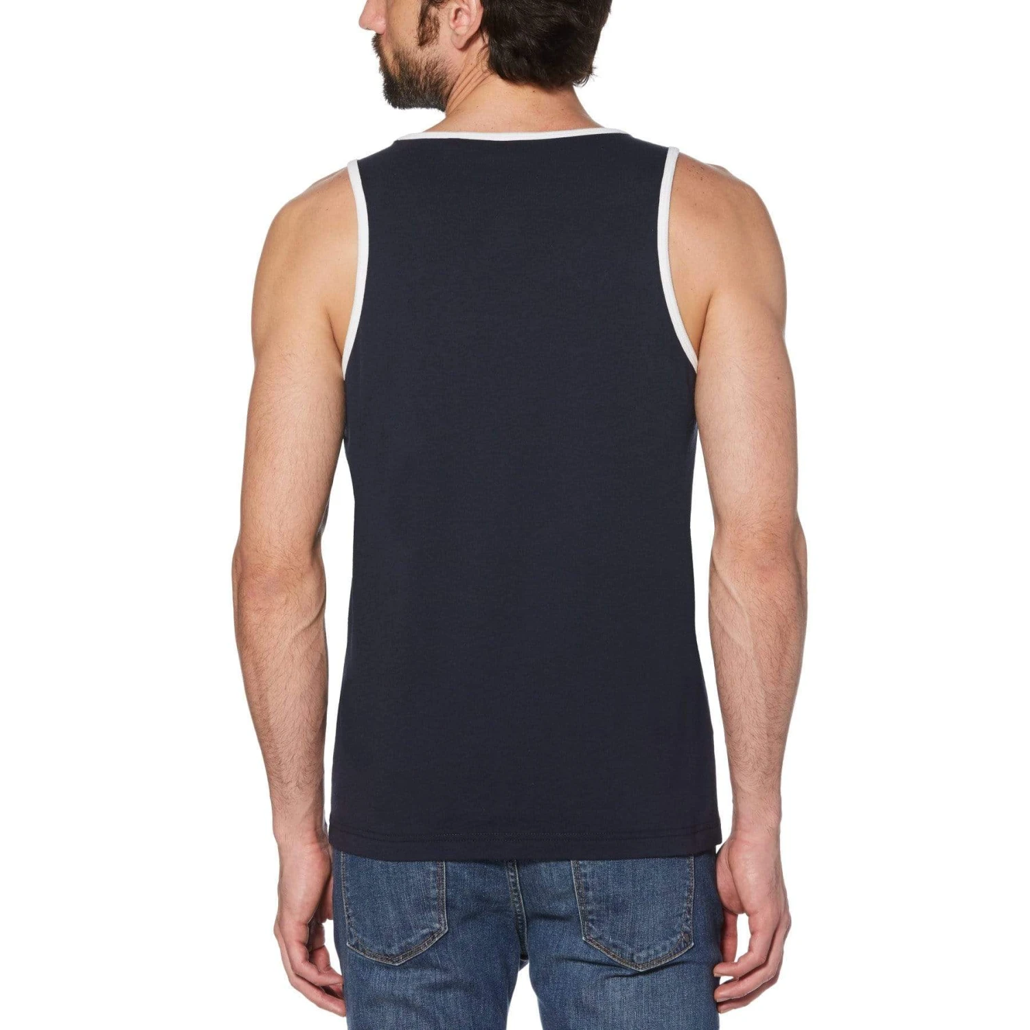 Original Penguin Pride Stamp Logo Tank 2 Original Penguin Pride Stamp Logo Tank - Image 2