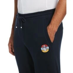 Original Penguin Retro Logo Fleece Jogger 5 Original Penguin Retro Logo Fleece Jogger -Penguin Original Outlet Store Retro Logo Fleece Jogger Original Penguin 3