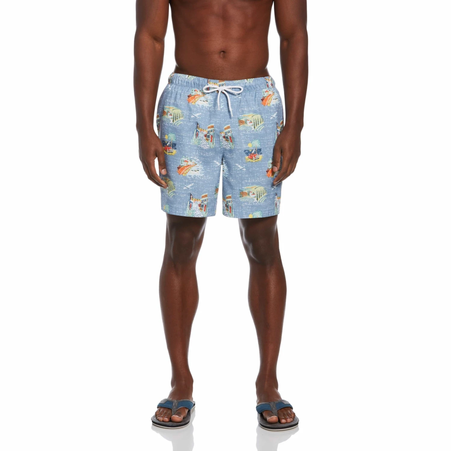 Original Penguin Vacay Print Swim Short 2 Original Penguin Vacay Print Swim Short - Image 2