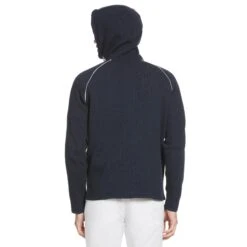 Original Penguin Waffle Knit Patch Hoodie -Penguin Original Outlet Store Waffle Knit Patch Hoodie Original Penguin 3