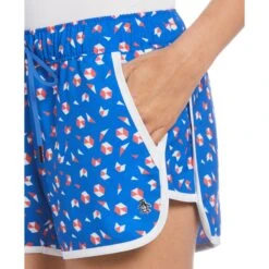 Original Penguin Women's Printed Geo Tennis Short -Penguin Original Outlet Store Womens Printed Geo Tennis Short Original Penguin 3